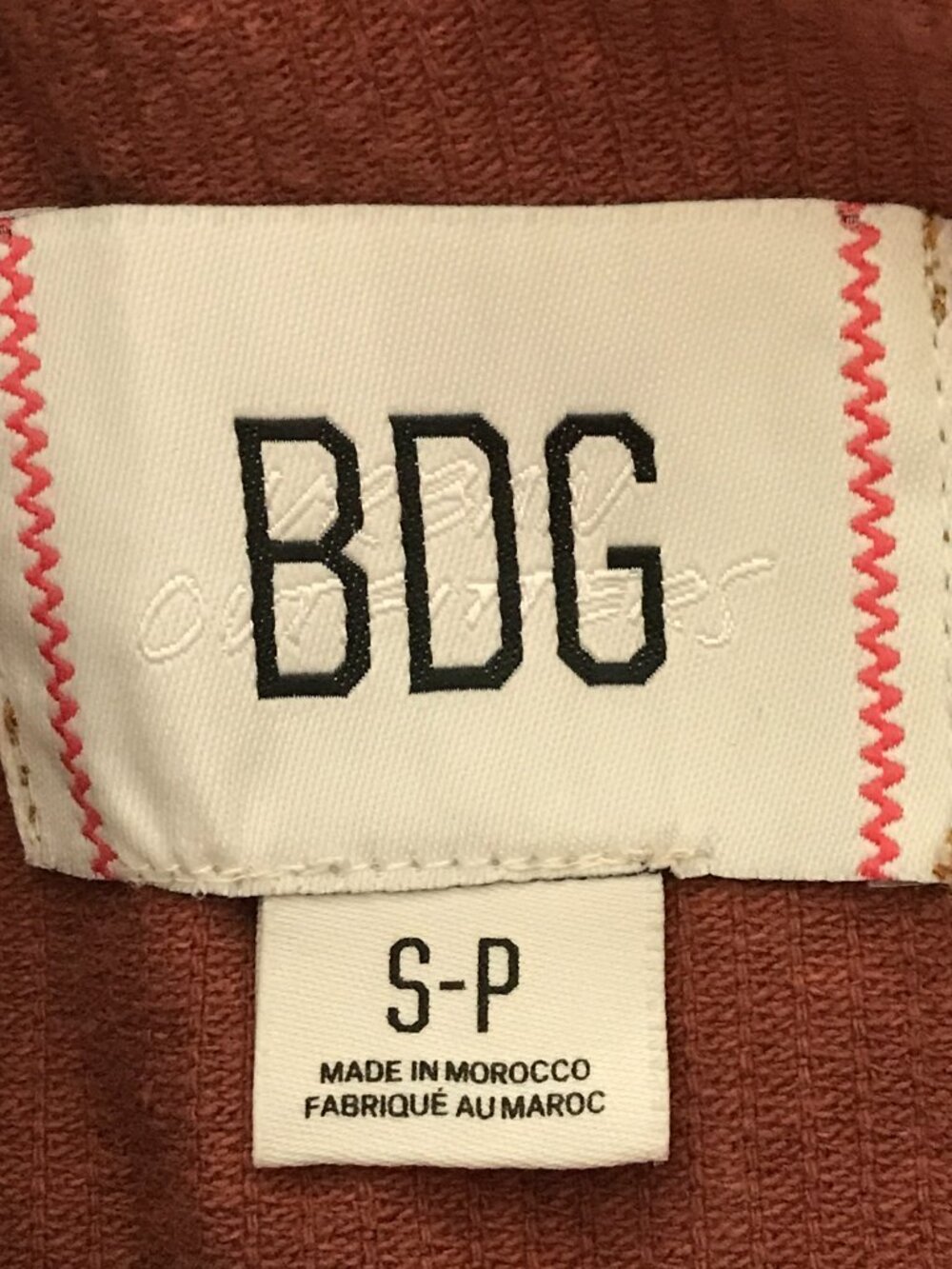 BDG Corduroy Utility Jumpsuit Women S Brown Button Up Pockets Short Sleeve 19146 - Picture 3 of 15